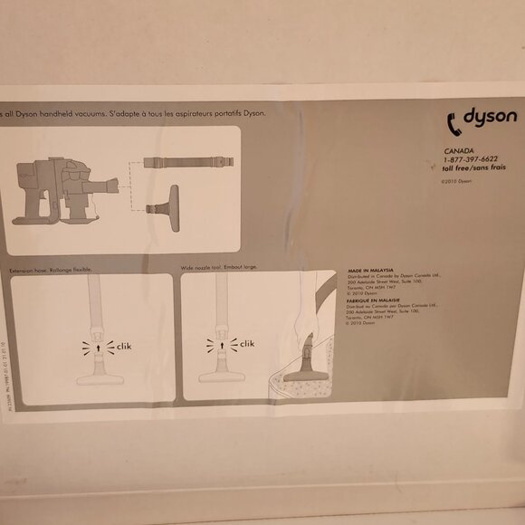 2010 Dyson Handheld Cleaning Kit BNIP - Picture 7 of 7